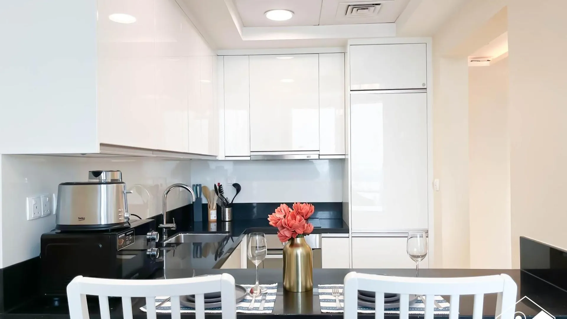 Apartmán Business Bay 2Br In Amna Tower & Canal Views Dubaj Spojené arabské emiráty
